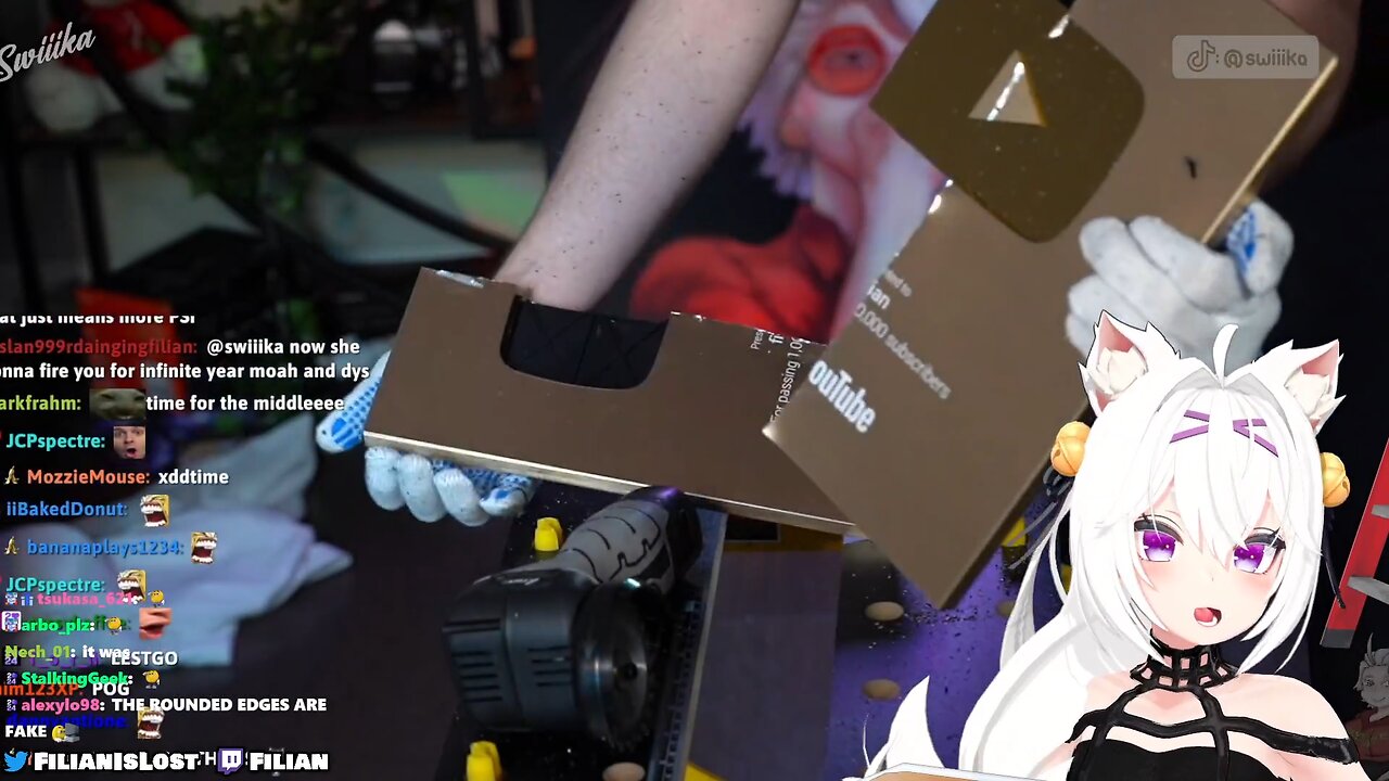 Filian's You Laugh, You Lose Your 1M YouTube Plaque (6/14/2025)