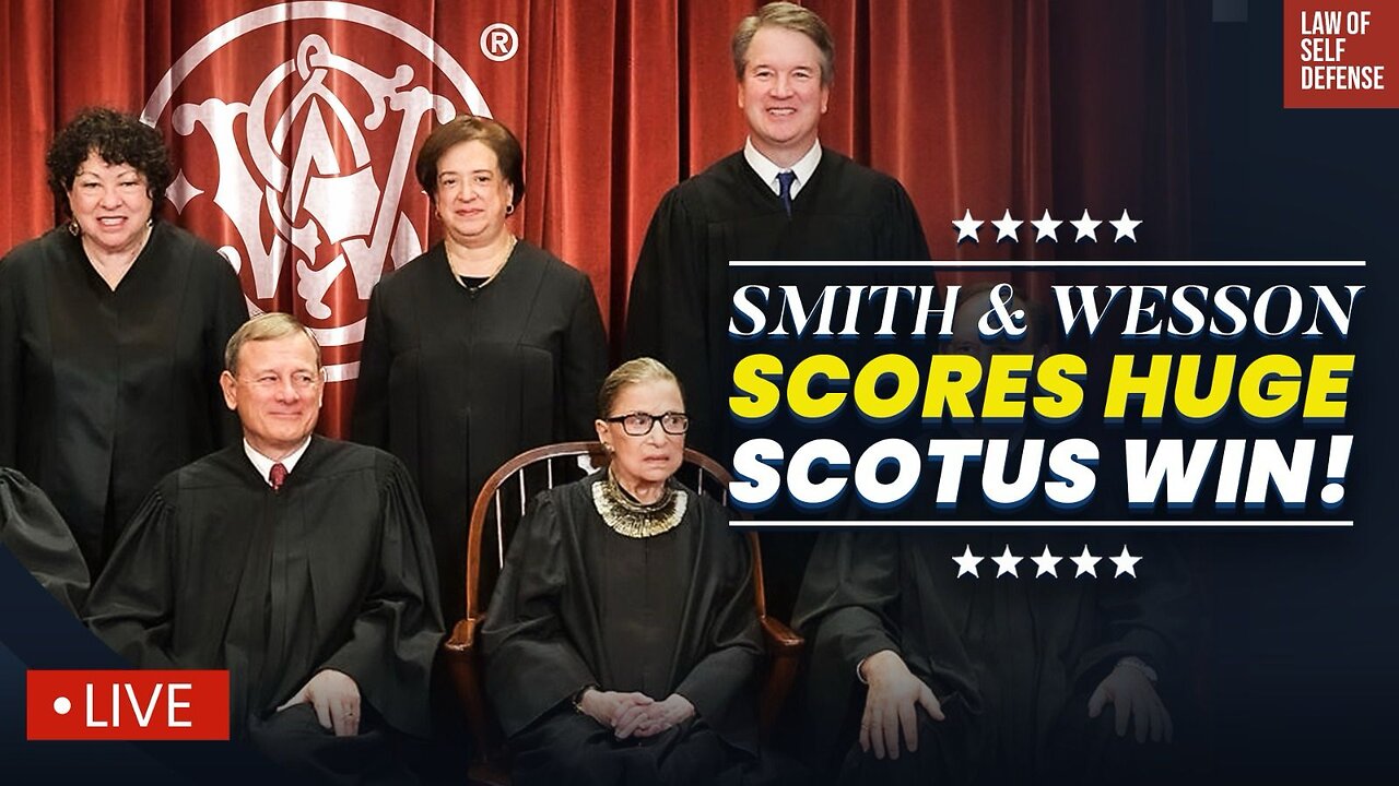 SCOTUS Issues UNANIMOUS 9-0 Win for Gun Industry!
