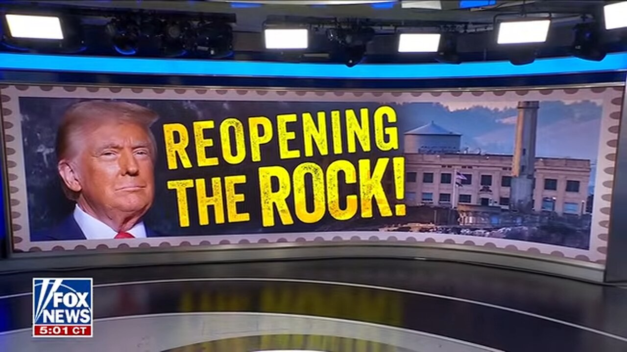 NEW: Trump to reopen Alcatraz for 'most ruthless and violent offenders'