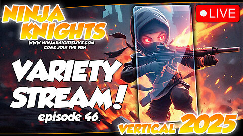 Variety Stream Vol. 46: Join Lil Ninja & Knight for action in Fortnite, Roblox, COD, Minecraft