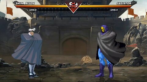 SHIN BISON vs SKELETOR - (Hardest AI)