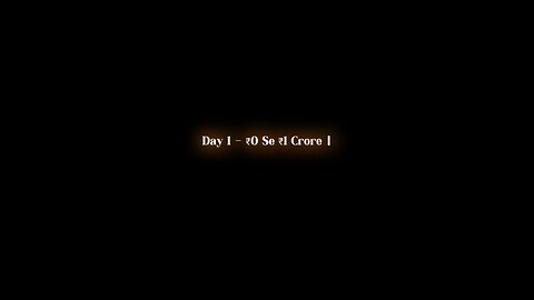 Day 1 - 0 se 1 Crore Challenge 💸