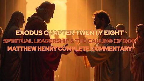 Exodus Chapter 28 Matthew Henry Complete Commentary