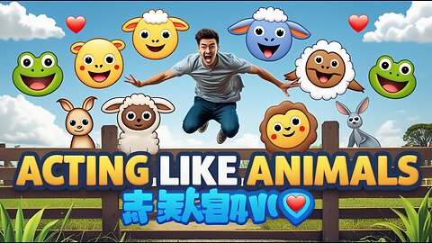 How Animals Get Over a Fence (With Emojis)