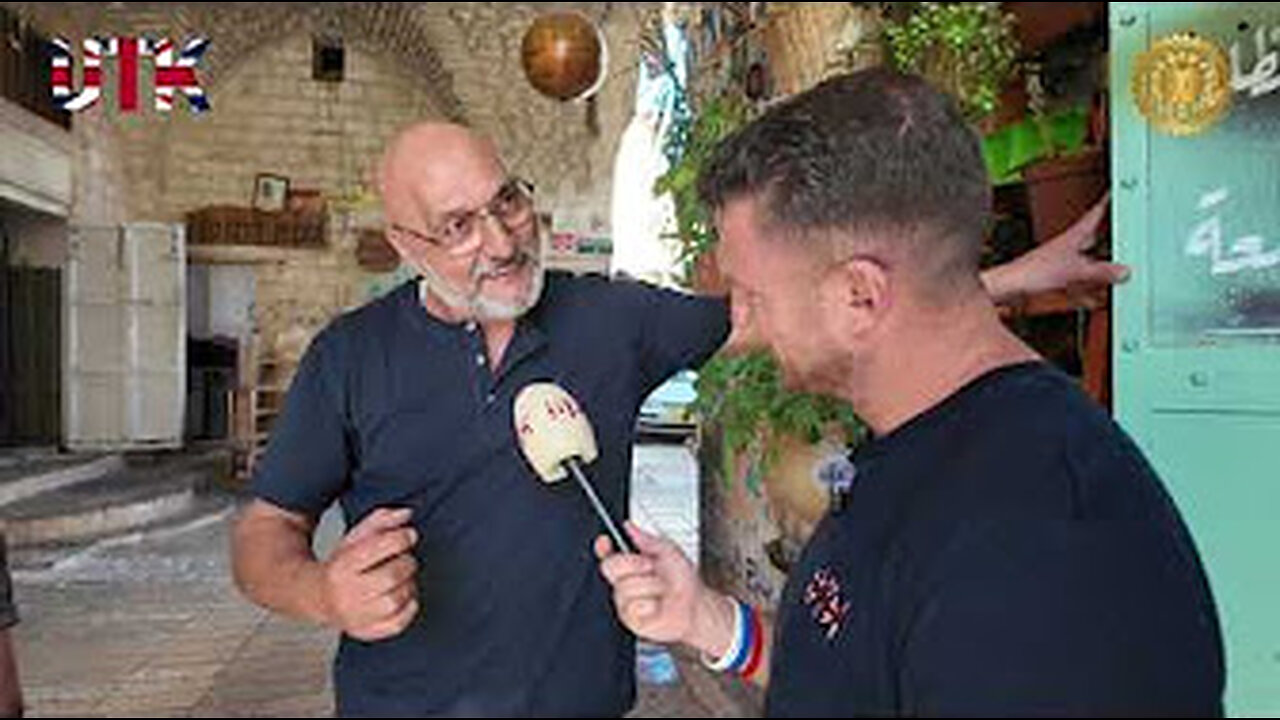 Israeli/muslim says i hate jews.