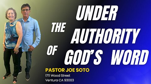 Under the Authority of God's Word