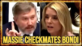 Massie EXPOSES Pam Bondi's Epstein Coverup TO HER FACE