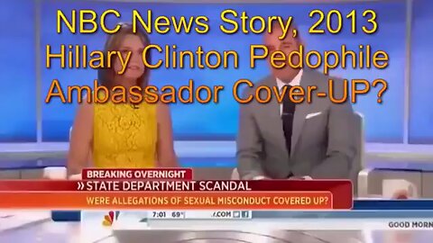 ‼️🇺🇸 DID YOU KNOW‼️ in 2013 NBC reported on live TV that Hillary Clinton, while Secretary of State