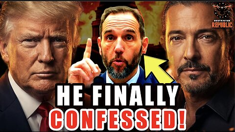 He Finally Confessed! Trump Explodes! No One Saw This Coming, This Is What They Feared!!