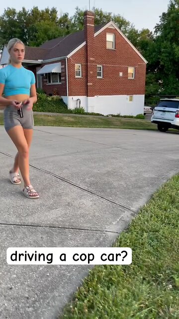 Driving a Cop Car?🚓