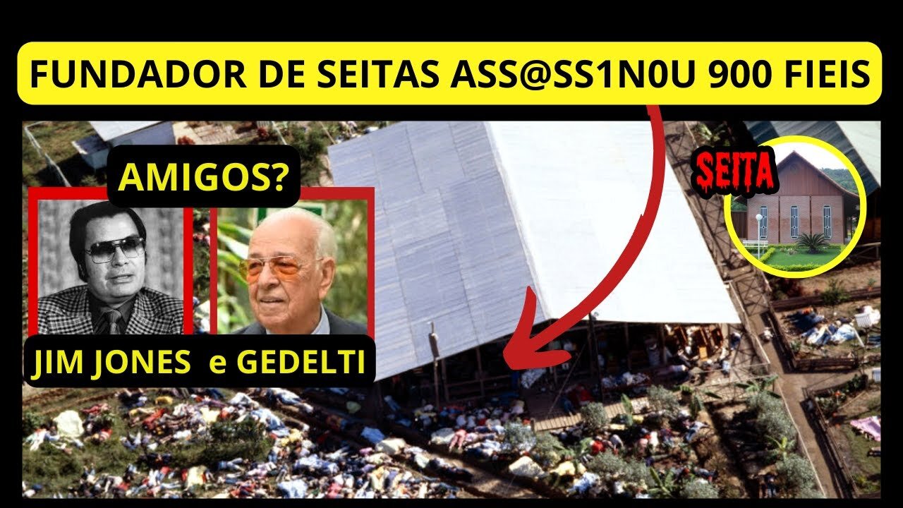 Quem Foi Jim Jones e Sua Ligação Com Seita Cristã Maranata Gedelti EP 209 #areligiaocerta #maranata