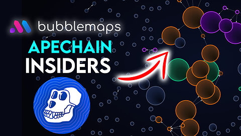 How to Track Whale Wallets with Bubblemaps? Apechain Insiders – $BMT InfoFi