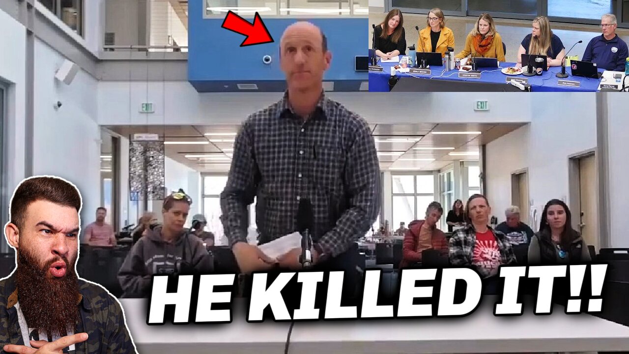 Father Just Gave The Best Rant You'll Hear Today Against Woke Culture in Classrooms at H.S Board