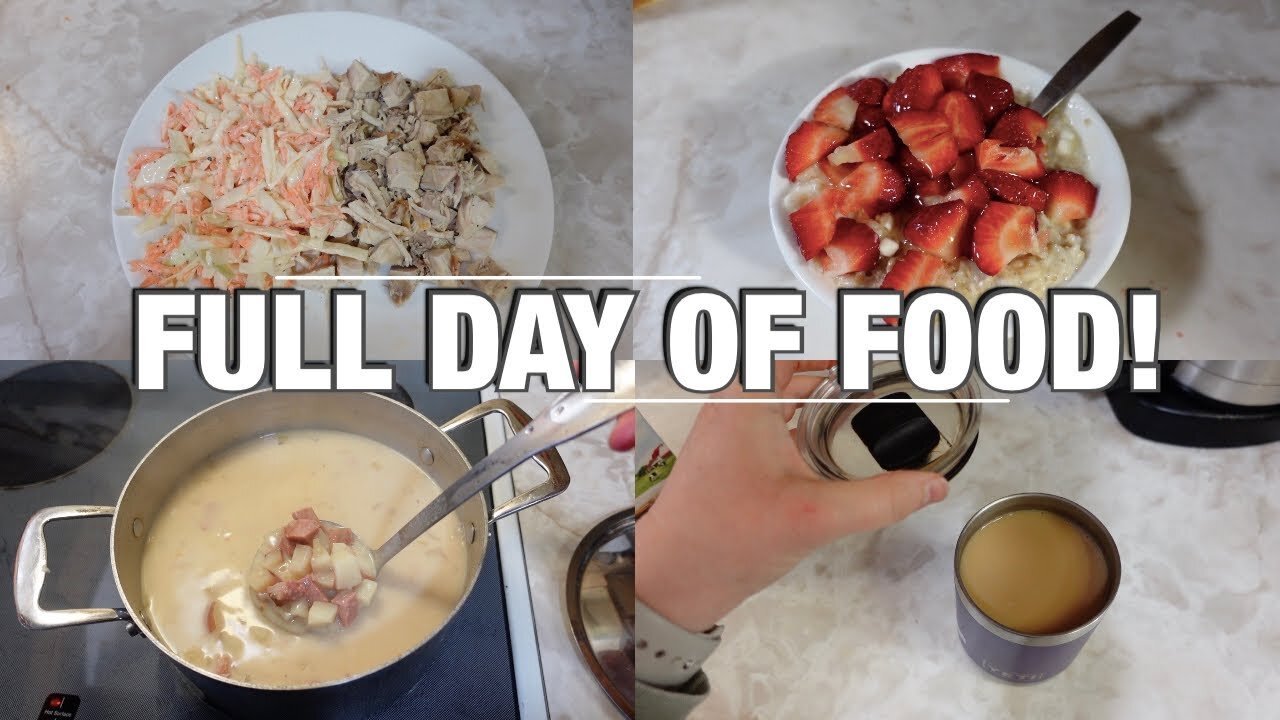 FULL DAY OF FOOD FOR A LARGE FAMILY! | EASY MEAL IDEAS