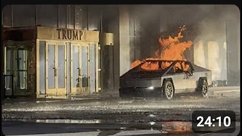 "Tesla Cybertruck Bomb Psyop: Turning MAGA Supporters into Martyrs!"