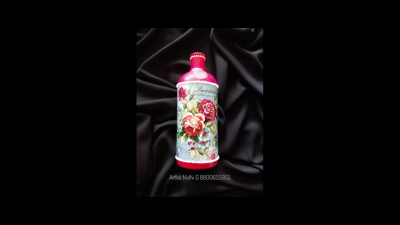 Beautiful Decorative Bottle