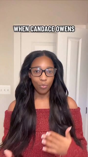 Captioned - Candace Owens doesn’t care about the midterms 😳