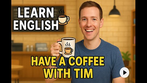 Simple English Conversation at a Café ☕ | Speak Like a Native!"