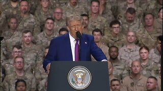 Trump to U.S. Troops in Qatar: We Don't Want The Political Generals
