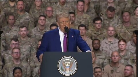 Trump to U.S. Troops in Qatar: We Don't Want The Political Generals