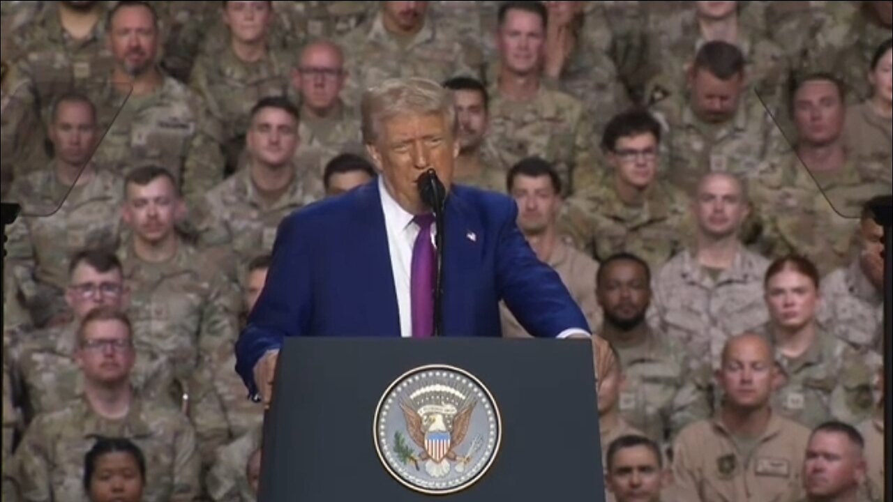 Trump to U.S. Troops in Qatar: We Dont Want The Political Generals