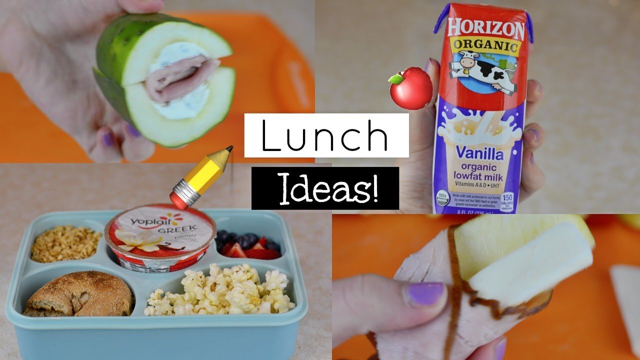 Healthy & Unique School Lunch Ideas!