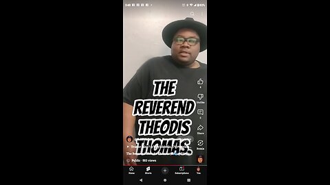 The Rev. Theodis Thomas (Remixed)