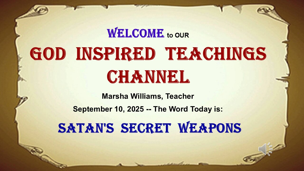 Satan's Secret Weapons