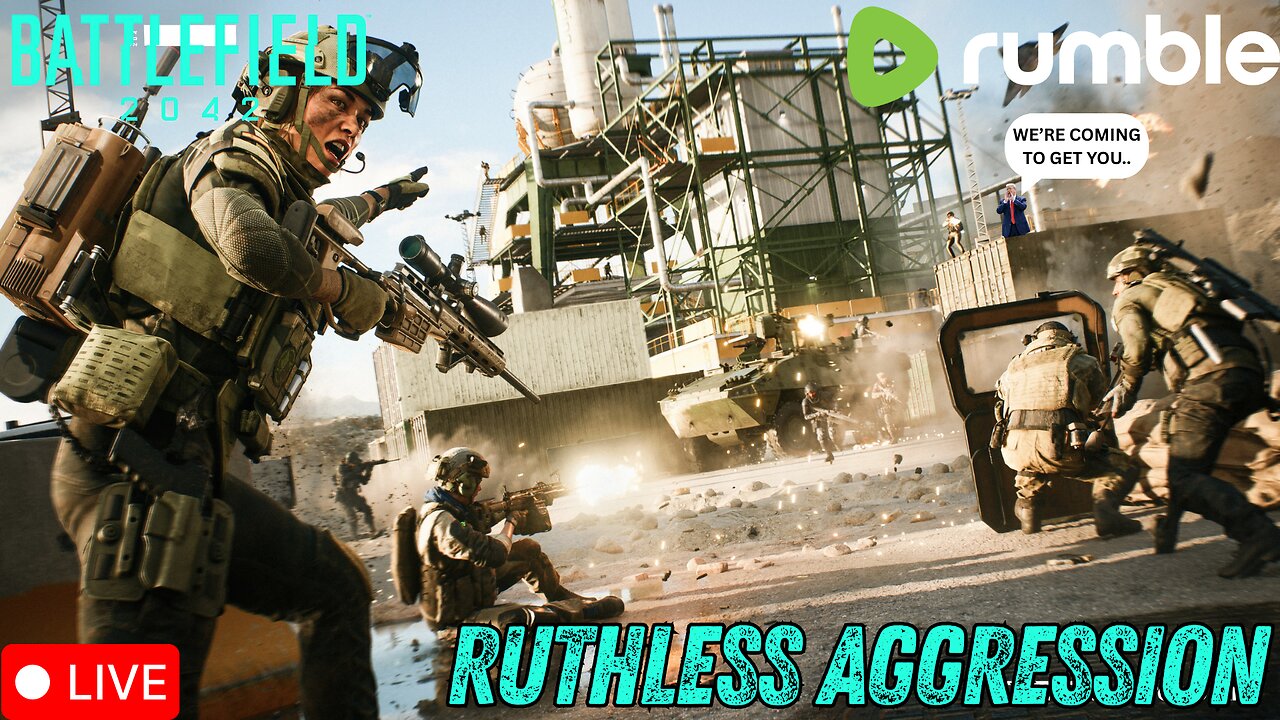 ✅BF6 WAITING ROOM✅💥RUTHLESS AGGRESSION IN BF2042💥