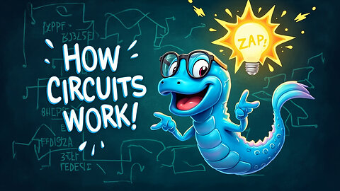 Eel Explains Electricity ⚡🐍 | Fun Circuit Song for Kids with a Glowing Eel!