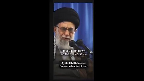 Negotiations with America, a slippery slope — Ayatollah Khamenei explains