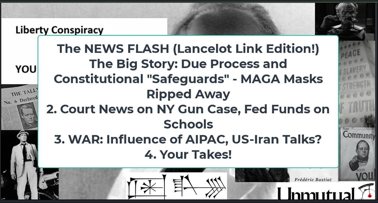 Liberty Conspiracy LIVE 4-10-25! Tariff Circus, Due Process Dying, Gun News