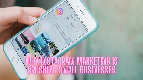 Why Instagram Marketing is CRUSHING Small Businesses | AMZG Agency