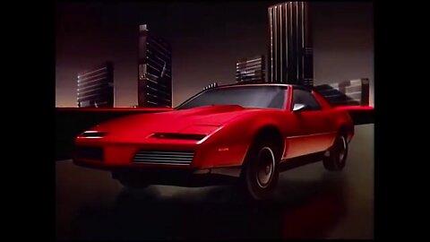 1982 Pontiac Firebird commercial
