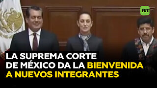 Asumen el cargo nuevos integrantes de la Suprema Corte de México