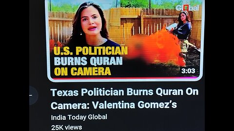 no hate here muslims but she is right u win now but we win in the end