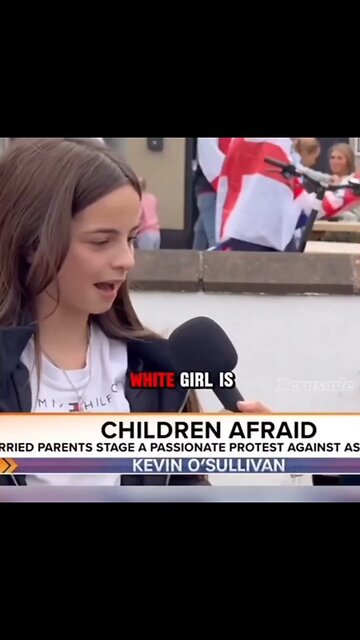 Little Girl fear of getting rape by migrants