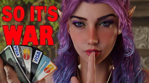 Gamers have Declared War with Visa & MasterCard