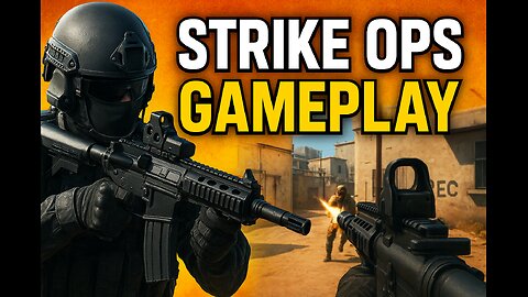 🔥 Strike Ops Gameplay – Intense Tactical Shooting Action | Full Match Walkthrough
