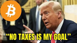 “Trump Set to Abolish ALL Taxes Including on Bitcoin And U.S. Crypto”