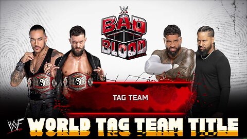 WWE 2k25 Judgement Day(c) vs Uso's WorldTagTeamTitles