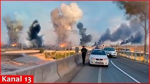 Another wave of attacks on Iran: Several missile and ammunition depots are hit