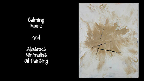 Watch This Calm Yet Explosive Abstract Painting Come to Life