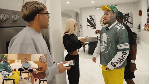 6ix9ine Shocks N3on by Introducing His Girlfriend After Blind Date