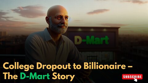 College Dropout to Billionaire – The D-Mart Story