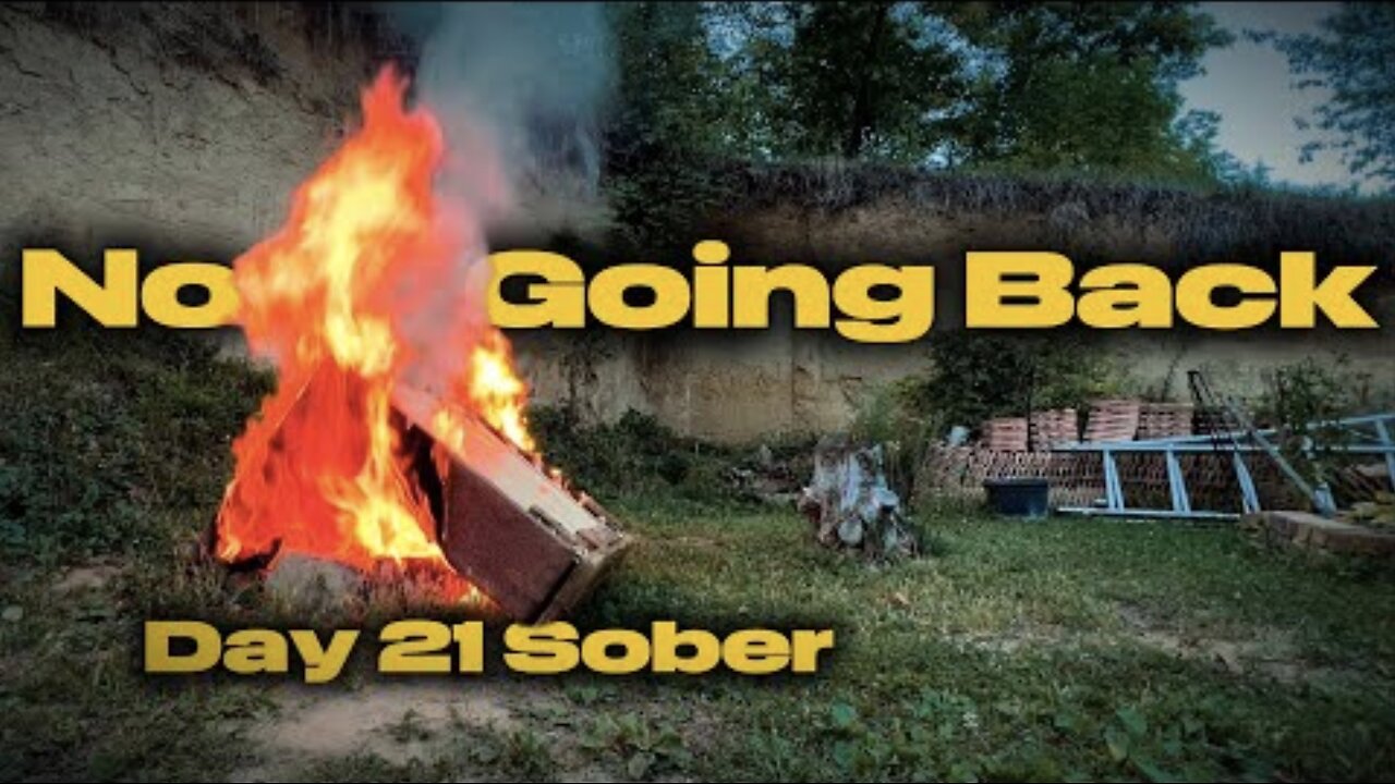 Day 21 Sober I Burned My Comfort Zone