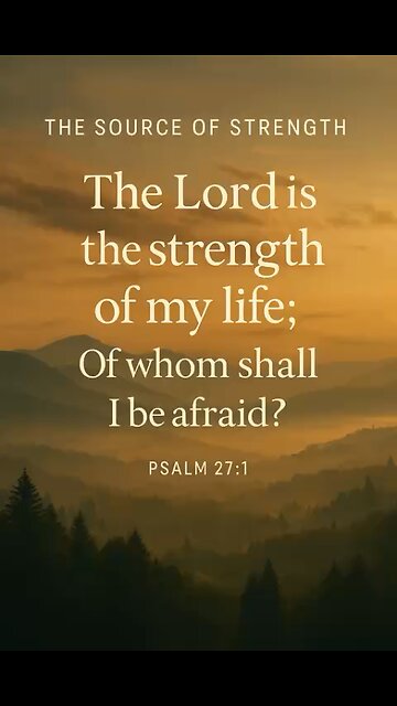 My source of strength