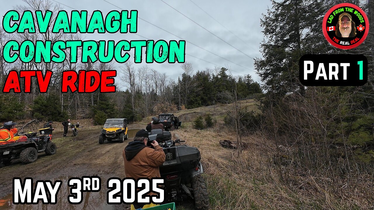 Cavanagh Construction Annual ATV Ride Part 1