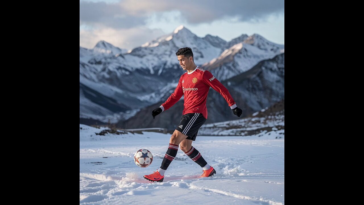 RONALDO PLAYING FOOTBALL