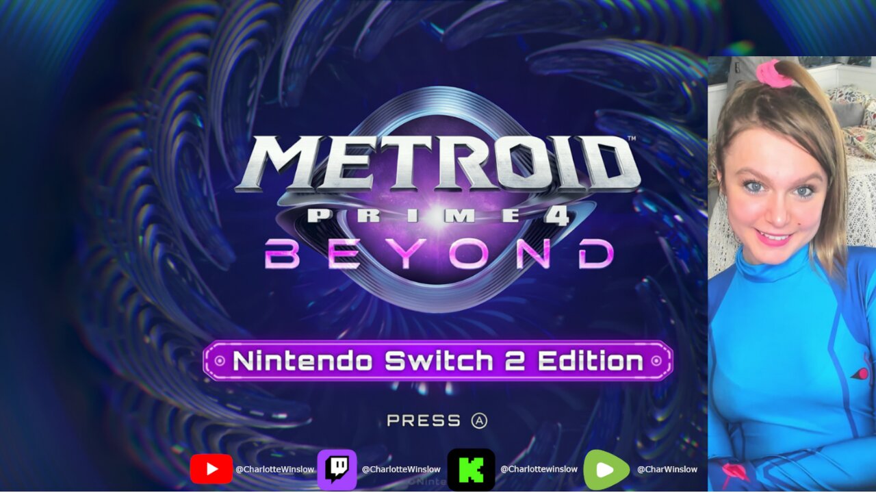 DAY 2 Metroid noob plays METROID PRIME 4 in Samus cosplay